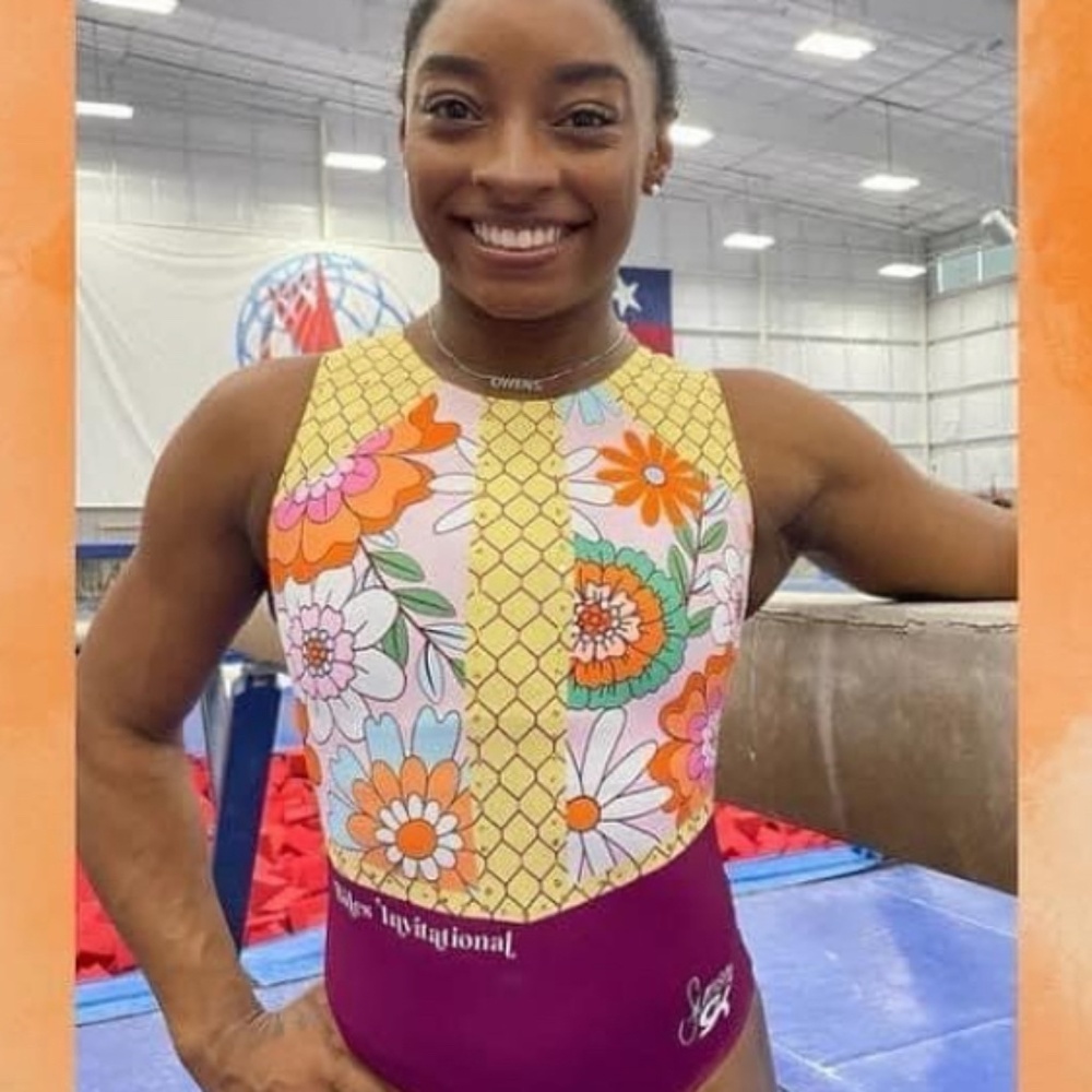 GK Leotard- Simone Biles Invitational